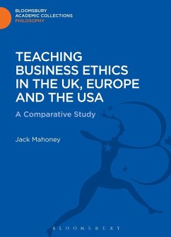 Cover Teaching Business Ethics in the UK, Europe and the USA (eBook, PDF)