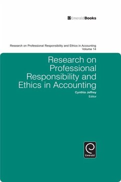 Cover Research on Professional Responsibility and Ethics in Accounting (eBook, PDF)