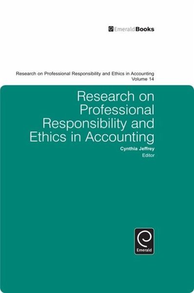 Research on Professional Responsibility and Ethics in Accounting (eBook, PDF)