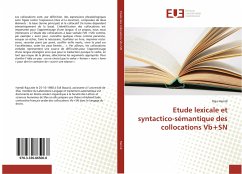 Etude lexicale et syntactico-sémantique des collocations Vb+SN - Hamdi, Raja