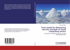 Trust model for Measuring security strength of cloud computing service