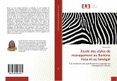 Etude des styles de management au Burkina Faso et au Sénégal