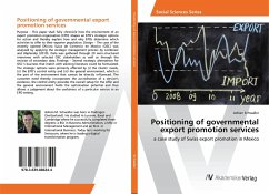 Positioning of governmental export promotion services