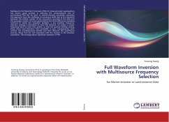 Full Waveform Inversion with Multisource Frequency Selection