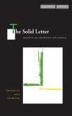 The Solid Letter: Readings of Friedrich Hölderlin