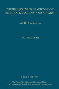 Chinese (Taiwan) Yearbook of International Law and Affairs, Volume 33 (2015)