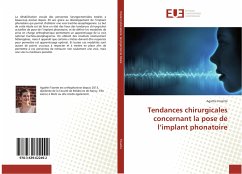 Tendances chirurgicales concernant la pose de l¿implant phonatoire - Fissette, Agathe