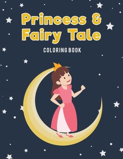 Princess & Fairy Tale Jumbo Coloring Book - Kids, Coloring Pages for