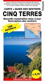 Cinq Terres. Carte. Guide des sentiers. 185 sentiers, echelle 1:25.000 Cinq Terres. Carte. Guide des sentiers. 185 sentiers, echelle 1:25.000