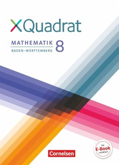 XQuadrat 8. Schuljahr - Baden-Württemberg - Schülerbuch - Nimmrichter, Mathias;Schmid, Thilo;Kopp, Elke;Klein, Hannes;Baum, Dieter