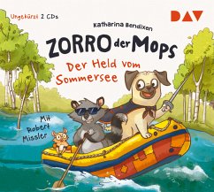 Der Held vom Sommersee / Zorro, der Mops Bd.2 (2 Audio-CDs) - Bendixen, Katharina