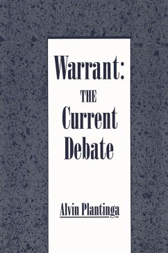 Warrant (eBook, ePUB) - Plantinga, Alvin