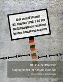 Staatsgrenzen im Kontext ihrer Zeit (eBook, ePUB)