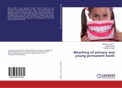 Bleaching of primary and young permanent tooth