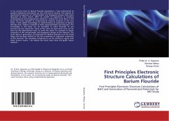 First Principles Electronic Structure Calculations of Barium Flouride