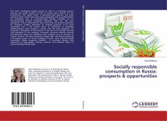 Socially responsible consumption in Russia: prospects & opportunities - Zhidkova, Yulia