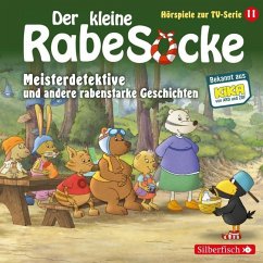 Meisterdetektive, Der Pechvogel, Frau Dachs hat Geburtstag (Der kleine Rabe Socke - Hörspiele zur TV Serie 11) - Grübel, Katja;Strathmann, Jan