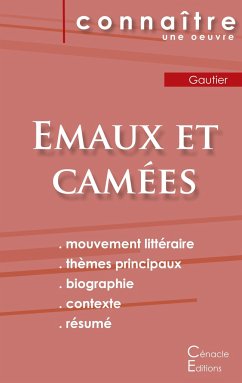 Fiche de lecture Emaux et Camées de Théophile Gautier (Analyse littéraire de référence et résumé complet)