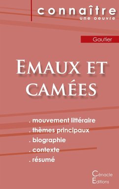 Fiche de lecture Emaux et Camées de Théophile Gautier (Analyse littéraire de référence et résumé complet) - Gautier, Théophile