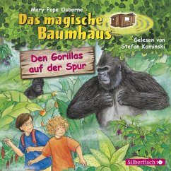 Den Gorillas auf der Spur / Das magische Baumhaus Bd.24 (1 Audio-CD) - Osborne, Mary Pope