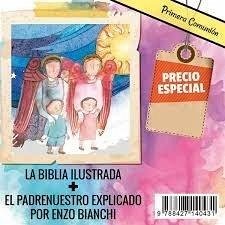 Cover LOTE COMUNION 2 (BIBLIA ILUSTRADA + PADRENUESTRO EXPLICADO