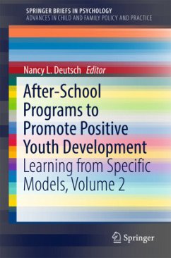 After-School Programs to Promote Positive Youth Development