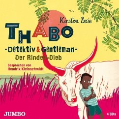 Der Rinder-Dieb / Thabo - Detektiv & Gentleman Bd.3 (4 Audio-CDs) - Boie, Kirsten
