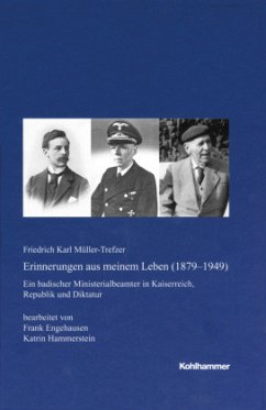 Erinnerungen aus meinem Leben (1879-1949) - Müller-Trefzer, Friedrich Karl