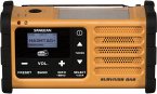 Sangean MMR-88 DAB+ gelb Notfall/Kurbel/Solar Radio