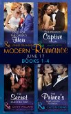 Modern Romance June 2017 Books 1 - 4 (eBook, ePUB)