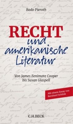 Cover Recht und amerikanische Literatur