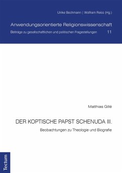 Der koptische Papst Schenuda III. (eBook, PDF) - Gillé, Matthias