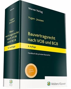 Bauvertragsrecht nach VOB und BGB - Joussen, Edgar;Vygen, Klaus