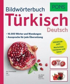 PONS Bildwörterbuch Türkisch Deutsch, m. Online-Zugang