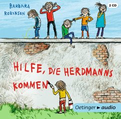 Hilfe, die Herdmanns kommen / Herdmanns Bd.1 (2 Audio-CDs) - Robinson, Barbara