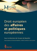Droit européen des affaires et politiques européennes (eBook, ePUB)