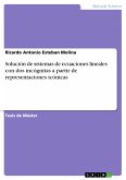 Solución de sistemas de ecuaciones lineales con dos incógnitas a partir de representaciones icónicas (eBook, PDF)