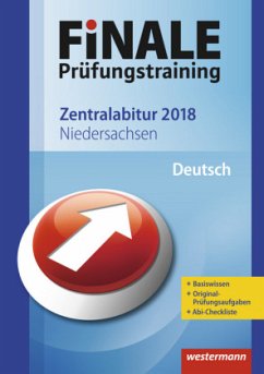 Cover Finale Prüfungstraining 2018 - Zentralabitur Niedersachsen, Deutsch