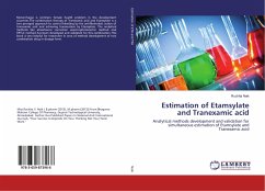 Estimation of Etamsylate and Tranexamic acid