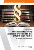 Umsatzbesteuerung juristischer Personen des öffentlichen Rechts