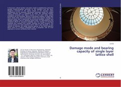 Damage mode and bearing capacity of single layer lattice shell