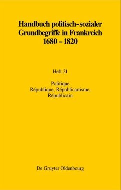 Politique. République, Républicanisme, Républicain (eBook, ePUB) - Monnier, Raymonde; Papenheim, Martin
