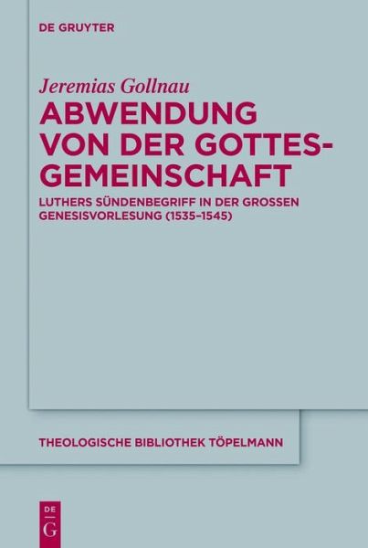 Abwendung von der Gottesgemeinschaft (eBook, PDF)