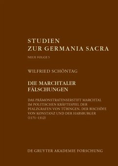 Die Marchtaler Fälschungen (eBook, PDF) - Schöntag, Wilfried