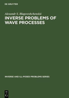 Inverse Problems of Wave Processes (eBook, PDF) - Blagoveshchenskii, A. S.