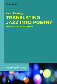 Translating Jazz Into Poetry (eBook, PDF) - Redling, Erik