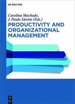 Cover Productivity and Organizational Management (eBook, PDF)
