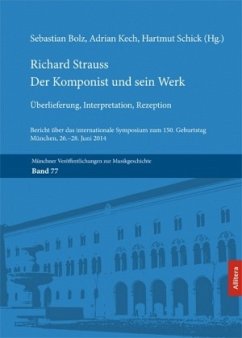 Cover Richard Strauss. Der Komponist und sein Werk
