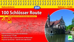 Kompakt-Spiralo BVA 100 Schlösser Route Radwanderkarte