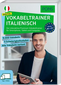 PONS Digital Vokabeltrainer Italienisch, Code in a Box